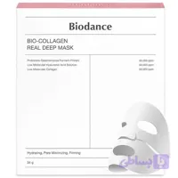 ماسک ورقه‌ای بیودنس Bio Collagen Real Deep Mask آبرسان و سفت‌کننده پوست
