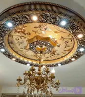 دورلوستری گل سقفی دایره ۱۶۰ اکتا ( کد 333 )