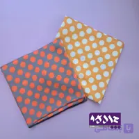 باندانا کوتاه خال خالی نارنجی