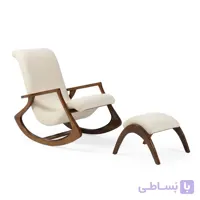 صندلی راک چوبی مدل آرتا