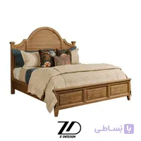 سرویس خواب چوبی 2 نفره رایان