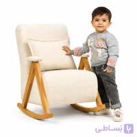 صندلی راک بچه گانه چوبی مدل نیلو