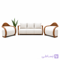 ست مبلمان گردویی مدل چیماه