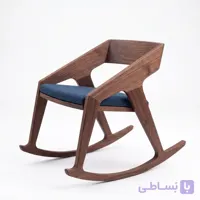 صندلی راک چوبی آرامش