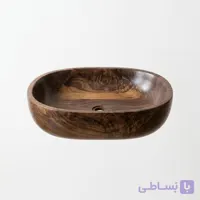 کاسه روشویی چوبی روکار مدل آبان