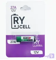 باتری نیم قلمی RYCELL مدل 27A آلکالاین 12 ولت