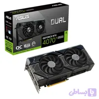 کارت گرافیک ایسوس مدل ASUS Dual RTX 4070 Ti Super OC حافظه 16 گیگابایت