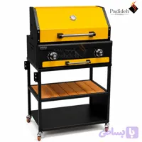 کبابپز گازی D60 طبقه ترمو ورق زرد