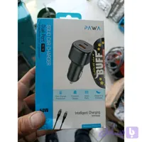 شارژر فندکی برند پاوابا کابل اضافه