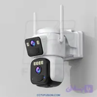 دوربین باتری‌دار دو لنز DS2 Okam-pro | اتصال 4G سیم‌کارتی، دید رنگی شب، لنز ثابت + چرخشی ۲۷۰ درجه، ضدآب IP