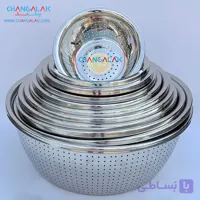 آبکش استیل آشپزخانه برند NEW BERLIN - چنگالک