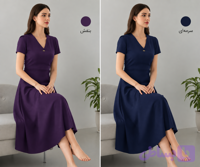 پیراهن بلند برند Saterseen کد 8062