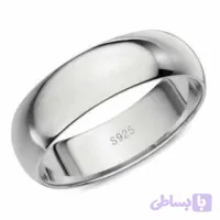 انگشتر نقره زنانه مدل حلقه رینگ ساده