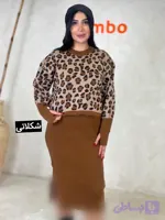 بافت دوتیکه پلنگی کد 4255