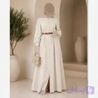 پیراهن زنانه لنین اسلپ قد 135 دوخت عالی صوفیا