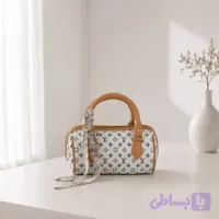 کیف پاسپورتی چرم مصنوعی روزمره زنانه با بند بلند - احسان موری شیریانی