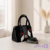 کیف زنانه چرم مصنوعی روزمره و رسمی مدل سه بند - احسان موری شیریانی