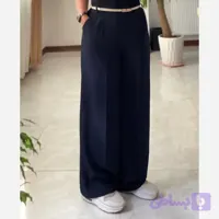 شلوار زنانه کرپ مورگان مجلسی جیب دار سایز 42 تا 48