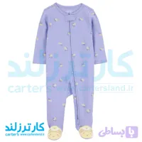 سرهمی نخی جورابدار دخترانه کارترز کد 2599