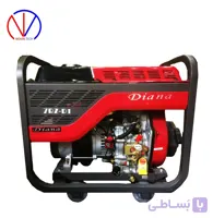 موتور برق دیانا 7KW مدل 7RZ-D1 دیزلی | نوین تک | NovinTech