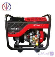 موتور برق دیانا 6KW مدل 6RZ-D1 دیزلی | نوین تک | NovinTech