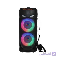 اسپیکر پارتی باکس ZQS-4239W صدای قدرتمند با دو میکروفون و نور RGB
