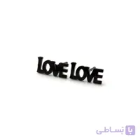 گوشواره میخی Love کد EA11114