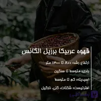 قهوه عربیکا برزیل الگانس - گرید پرمیوم