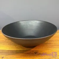 کاسه ملامین ساور کد 25105 (مشکی/قهوه‌ای)