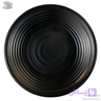 پيش دستی مشکی خط دار ساور کد 008