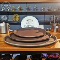 سینی گرد استپ دار – حلقه استیل سایز 40