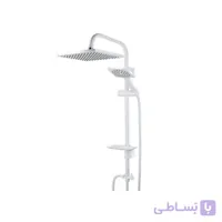 علم دوش دوکاره (یونیورست) کسری مدل لاوان سفید