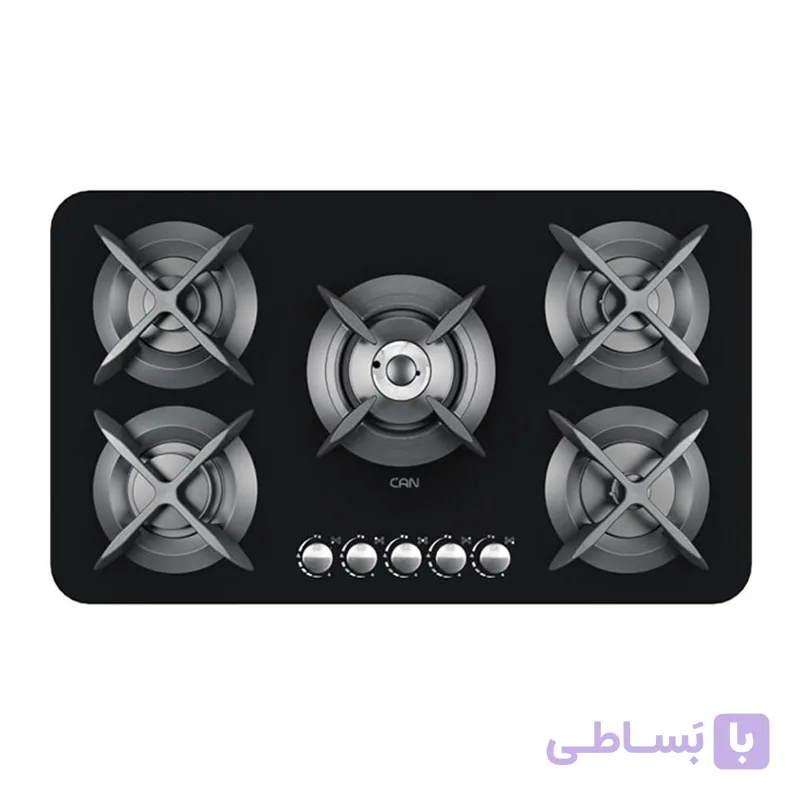 اجاق گاز صفحه ای کن مدل اپل مشکی