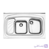 سينک ظرفشویی توکار استیل البرز مدل 611