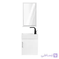 ست کابین روشویی و آینه چارسو مدل آرینا Aryna (سایز 45)