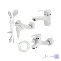 ست پنج تکه کسری مدل کارون سفید