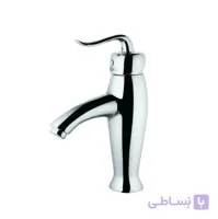 شیر روشویی درخشان مدل آرک