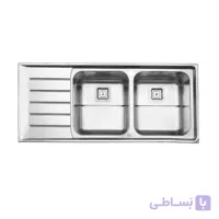 سينک ظرفشویی روکار استیل البرز مدل 735