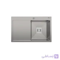 سینک ظرفشویی باکسی توکار بیمکث مدل 721
