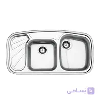 سينک ظرفشویی روکار استیل البرز مدل 200