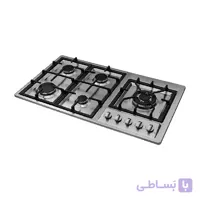 اجاق گاز صفحه ای استیل اخوان مدل G-13-HE