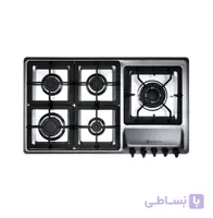 اجاق گاز صفحه ای استیل درخشان مدل G619