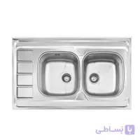 سینک ظرفشویی روکار اخوان مدل 163SP
