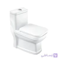 توالت فرنگی مینا مدل مگنولیا سفید