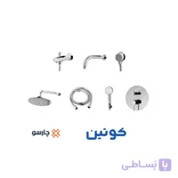 شیرآلات توکار کسری سری کوئین گرد Queen (Round)