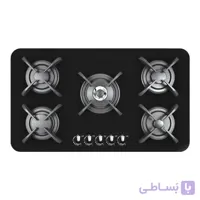 اجاق گاز صفحه ای کن مدل پاردیک مشکی