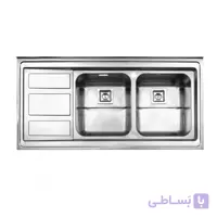 سينک ظرفشویی توکار استیل البرز مدل 765
