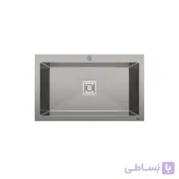 سینک ظرفشویی باکسی توکار بیمکث مدل 724