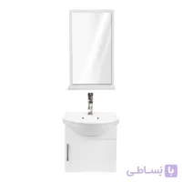 ست کابین روشویی و آینه چارسو مدل سلین Celine (سایز 45)