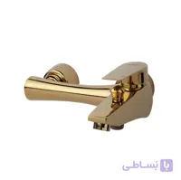 شیر دوش کسری مدل الیزابت سفید طلایی